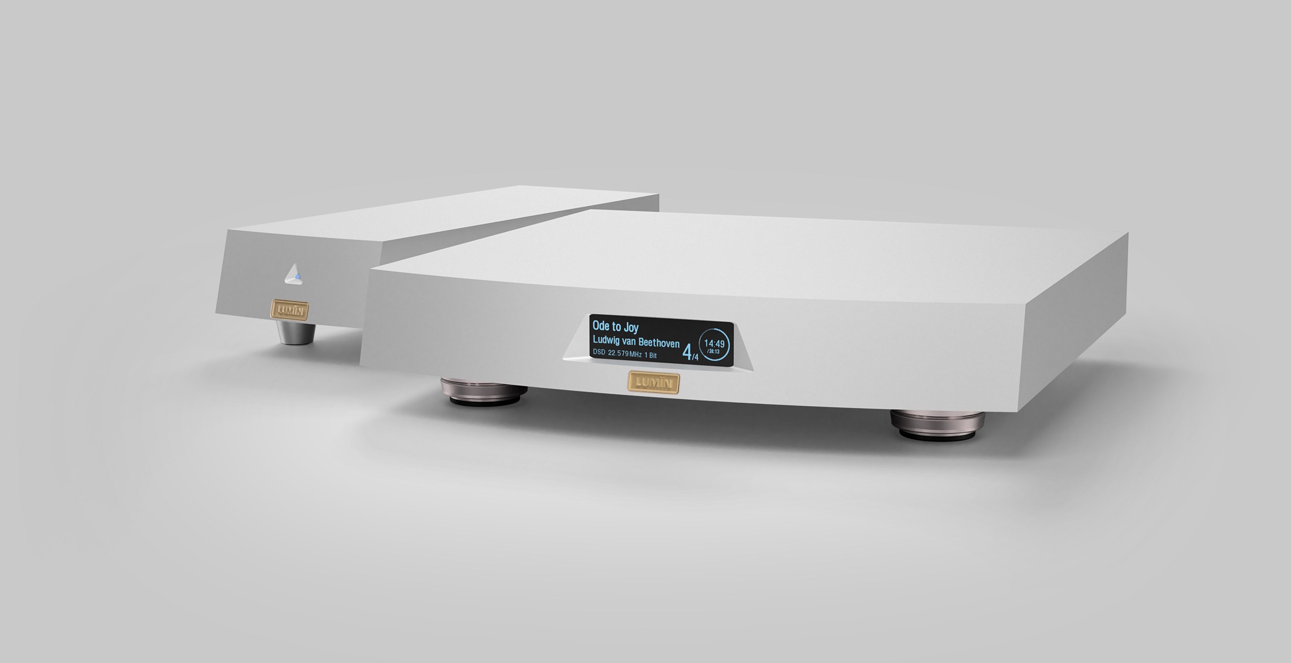 LUMIN X2 Netzwerkplayer in Silber